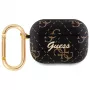 Guess GUAP2PG4GPK Funda AirPods Pro 2 (2022/2023) negra 4G Hook