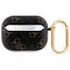 Guess GUAP2PG4GPK Funda AirPods Pro 2 (2022/2023) negra 4G Hook