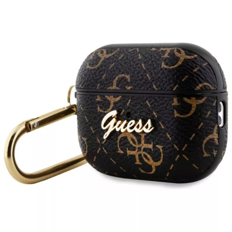Guess GUAP2PG4GPK Funda AirPods Pro 2 (2022/2023) negra 4G Hook