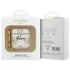 Guess GUA2PG4GPH Funda AirPods 1/2 blanca 4G Hook
