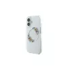 Guess GUHMP16MHFWFCT Funda rígida transparente iPhone 16 Plus 6,7