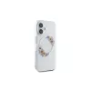 Guess GUHMP16MHFWFCT Funda rígida transparente iPhone 16 Plus 6,7