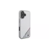 BMW M Carbon Tricolor Line Funda rígida para iPhone 16 6,1