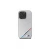 BMW M Carbon Tricolor Line Funda rígida para iPhone 16 Pro 6,3