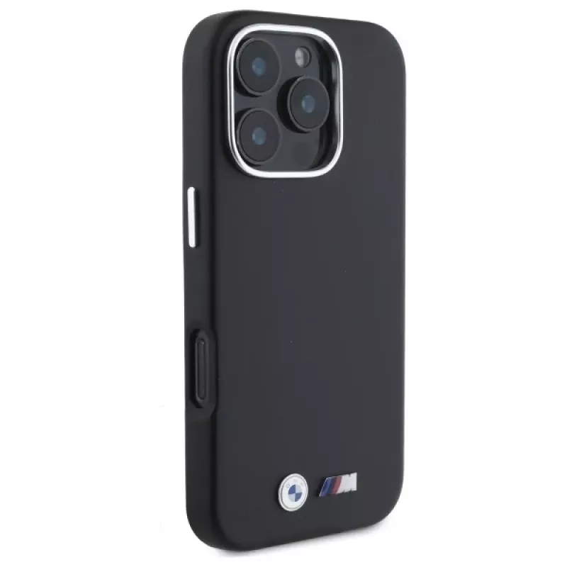 BMW M Smooth Full Wrapped Metal Funda rígida para Apple iPhone 16 Pro Max 6,9