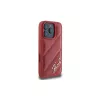 Karl Lagerfeld Funda Quilted Signature para Apple iPhone 16 Pro (roja)