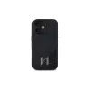 Karl Lagerfeld Funda rígida Shadow Metal Initial para Apple iPhone 16 6,1