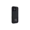 Karl Lagerfeld Funda rígida Shadow Metal Initial para Apple iPhone 16 6,1