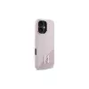 Karl Lagerfeld Funda rígida Shadow Metal Initial MagSafe para Apple iPhone 16 6,1
