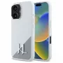 Karl Lagerfeld KLHMP16SSCMKMPCH Funda rígida de silicona para Apple iPhone 16 6,1