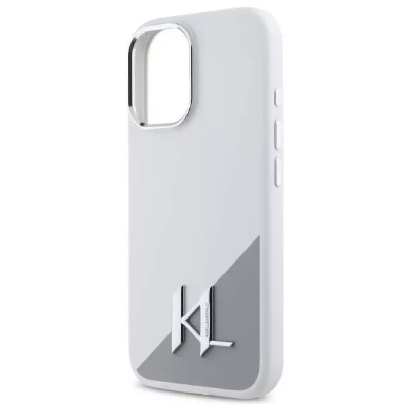 Karl Lagerfeld KLHMP16SSCMKMPCH Funda rígida de silicona para Apple iPhone 16 6,1