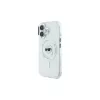 Karl Lagerfeld Funda rígida IML Metal Karl Head MagSafe para iPhone 16 Plus 6,7