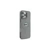 Karl Lagerfeld KLHMP16XHLSCHK Funda rígida para iPhone 16 Pro Max 6,9 inch negra IML Metal Choupette Head MagSafe