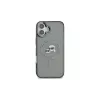Karl Lagerfeld KLHMP16SHLSKCK Funda rígida para Apple iPhone 16 6,1