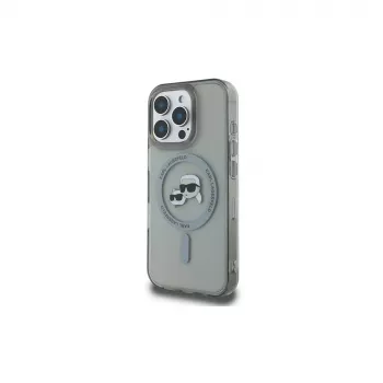 Karl Lagerfeld KLHMP16LHLSKCK Funda rígida iPhone 16 Pro 6,3