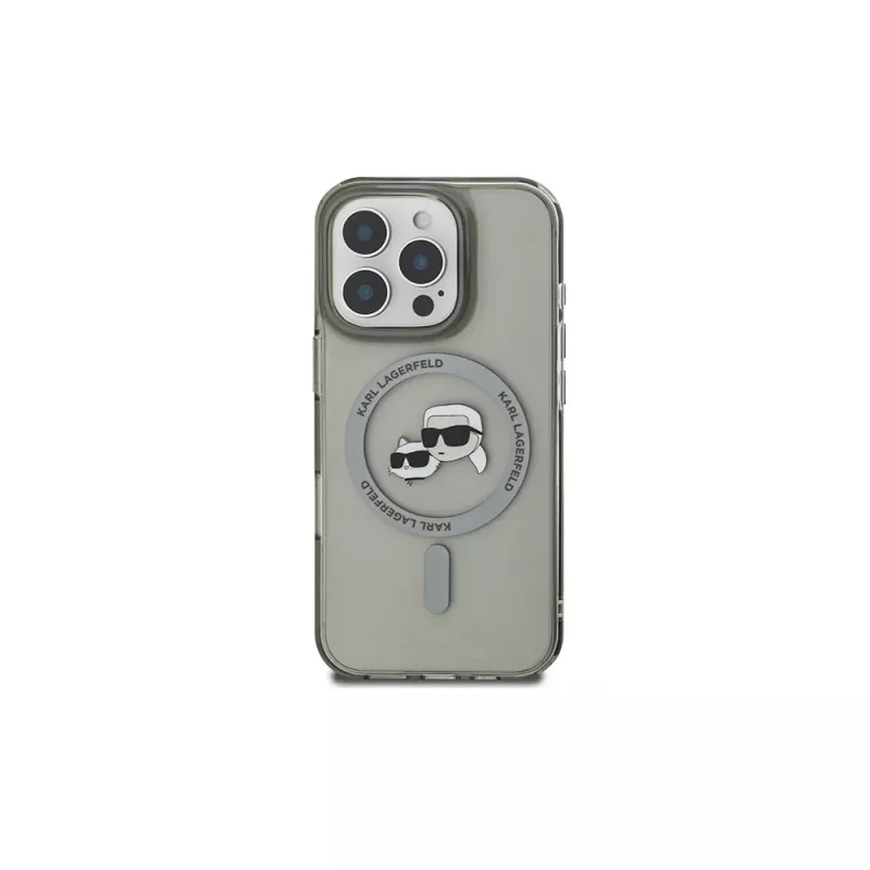 Karl Lagerfeld KLHMP16LHLSKCK Funda rígida iPhone 16 Pro 6,3