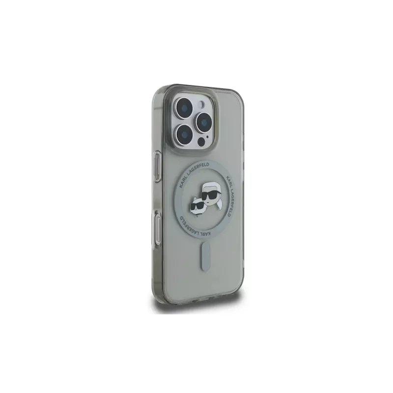 Karl Lagerfeld KLHMP16LHLSKCK Funda rígida iPhone 16 Pro 6,3