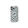 Karl Lagerfeld KLHMP16SHMCKMHT Funda iPhone 16 transparente IML Monogram Karl & Choupette Head MagSafe
