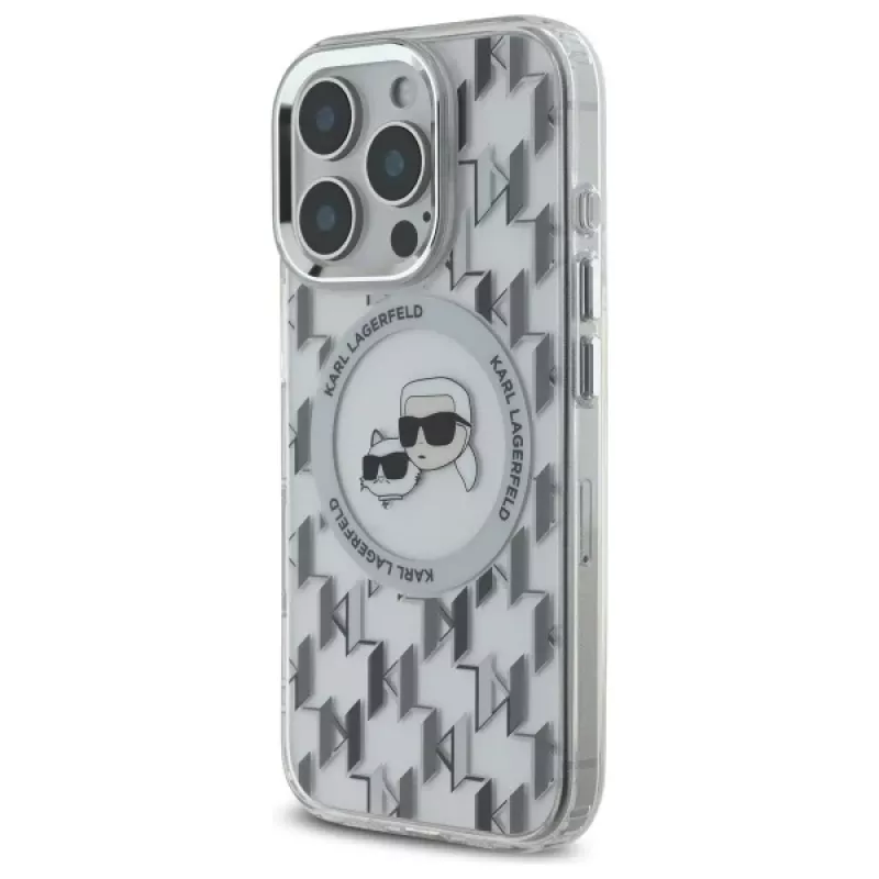 Karl Lagerfeld KLHMP16LHMCKMHT Funda iPhone 16 Pro 6,3