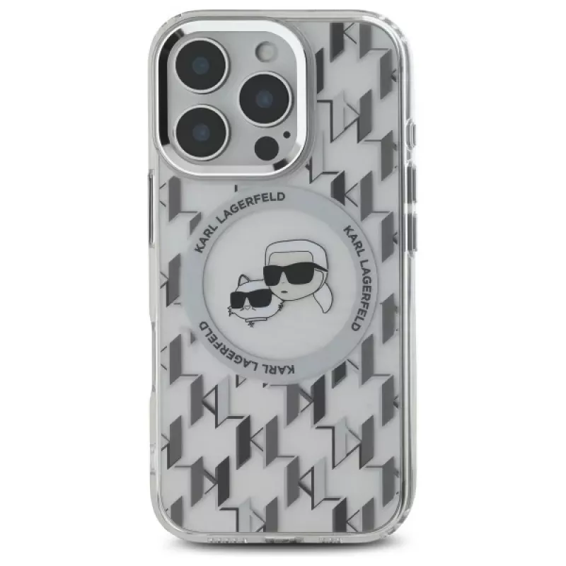 Karl Lagerfeld KLHMP16LHMCKMHT Funda iPhone 16 Pro 6,3
