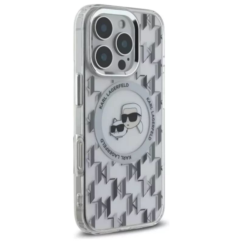 Karl Lagerfeld KLHMP16LHMCKMHT Funda iPhone 16 Pro 6,3