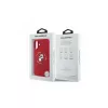 Karl Lagerfeld KLHMP16SSCMKCRHR Funda de silicona roja para iPhone 16 6,1