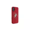 Karl Lagerfeld Funda rígida de silicona para iPhone 16 Plus 6,7