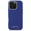 Karl Lagerfeld KLHMP16XPGMSRPB Funda rígida azul para iPhone 16 Pro Max 6.9