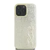Karl Lagerfeld Funda rígida Metal Signature para iPhone 16 Pro 6,3