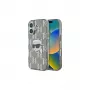 Karl Lagerfeld Funda IML Karl Head Electroplated para iPhone 16 (negra)