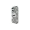Karl Lagerfeld Funda IML Karl Head Electroplated para iPhone 16 (negra)