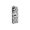 Karl Lagerfeld Funda IML Karl Head Electroplated para iPhone 16 (negra)