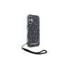 Karl Lagerfeld Funda Zebra With Cord para Apple iPhone 16 - lila