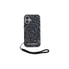 Karl Lagerfeld Funda Zebra With Cord para iPhone 16 Plus (lila)
