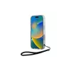 Karl Lagerfeld Funda Zebra With Cord para iPhone 16 Plus (lila)