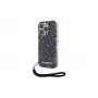 Karl Lagerfeld Funda Zebra With Cord para iPhone 16 Pro, lila