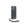 Karl Lagerfeld Funda Zebra With Cord para iPhone 16 Pro, lila