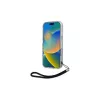 Karl Lagerfeld Funda Zebra With Cord para iPhone 16 Pro, lila