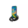 Karl Lagerfeld KLHMP16SHCKCKLCK Funda rígida negra para iPhone 16 6,1