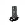 Karl Lagerfeld KLHMP16LHCKCKLCK Funda rígida para iPhone 16 Pro 6,3
