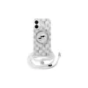 Karl Lagerfeld KLHMP16SHCKCKLCT Funda rígida transparente para iPhone 16 6,1