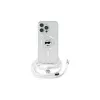 Karl Lagerfeld KLHMP16XHCCHNT Funda rígida transparente para iPhone 16 Pro Max 6.9