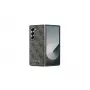 Guess GUHCZFD6GF4GBR Funda protectora 4G marrón para Z Fold6 F956