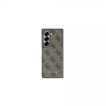 Guess GUHCZFD6GF4GBR Funda protectora 4G marrón para Z Fold6 F956