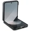 Karl Lagerfeld KLHCZF6SAPKCNPK Funda Saffiano Metal Pin para Samsung Galaxy Z Flip6 / Z Flip7 FE, negra