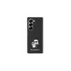 Karl Lagerfeld KLHCZFD6SAPKCNPK Funda rígida Saffiano Metal Pin para Samsung Galaxy Z Fold6 (F956) - Negro