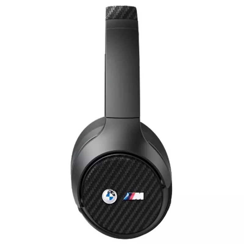 Auriculares Bluetooth over-ear BMW ANC con logotipos metálicos - Negro