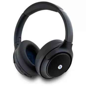 Auriculares Bluetooth over-ear BMW con cancelación activa de ruido, logotipos metálicos - Negro