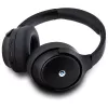 Auriculares Bluetooth over-ear BMW con cancelación activa de ruido, logotipos metálicos - Negro