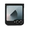 Mercedes-Benz MEHMZF623RBGVK Funda MagSafe de piel efecto madera para Samsung Galaxy Z Flip6 / Z Flip7 FE - Negro